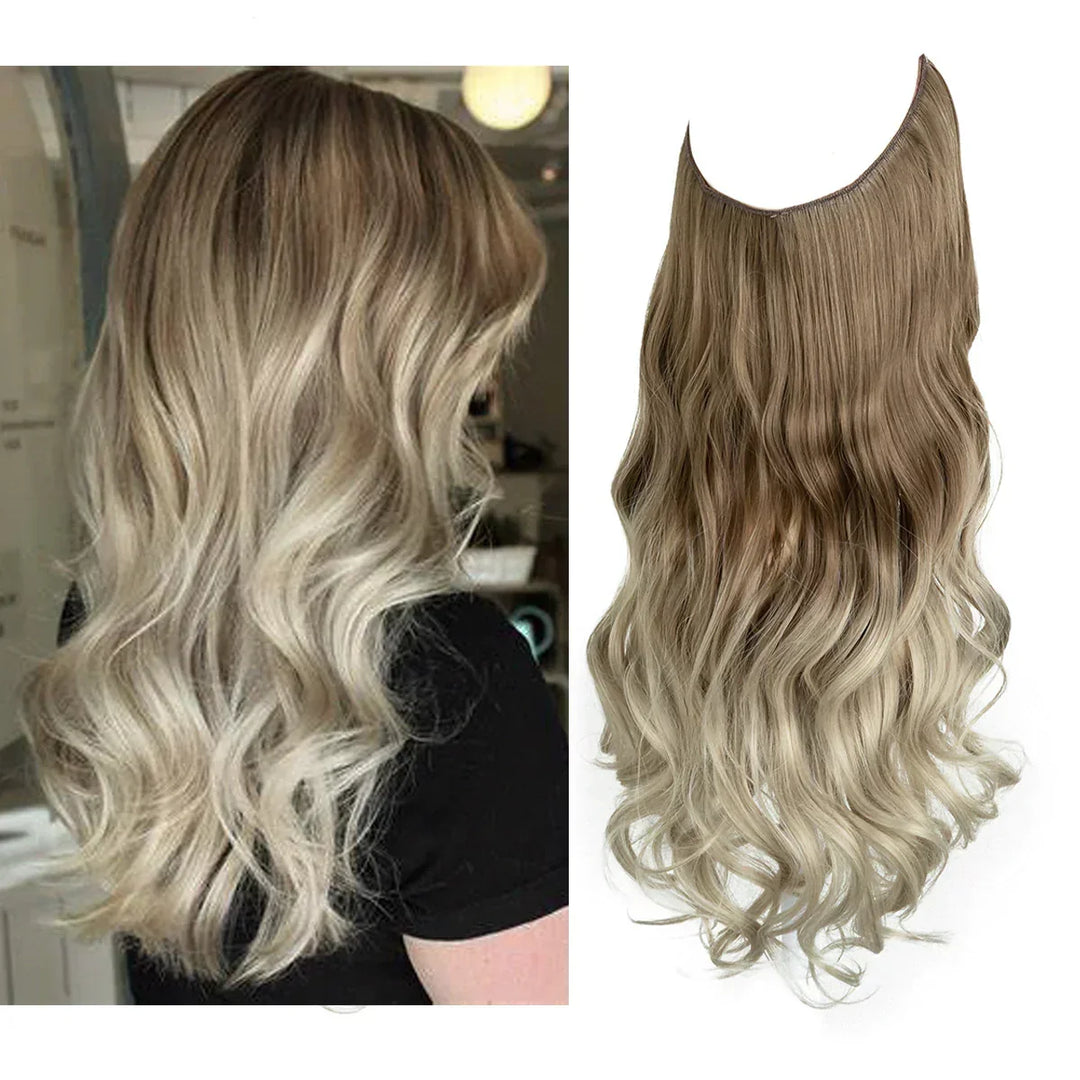 Mèche d'extension naturelle pour coiffure, ajoutant volume et longueur sublimes.