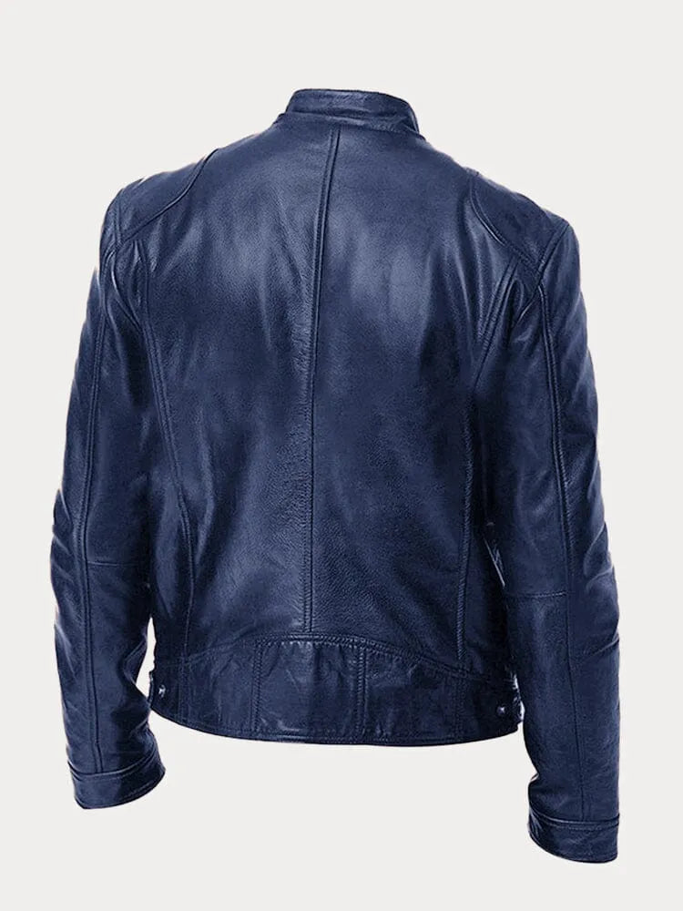 Veste femme noire, style motard élégant, look décontracté moderne, mode féminine.