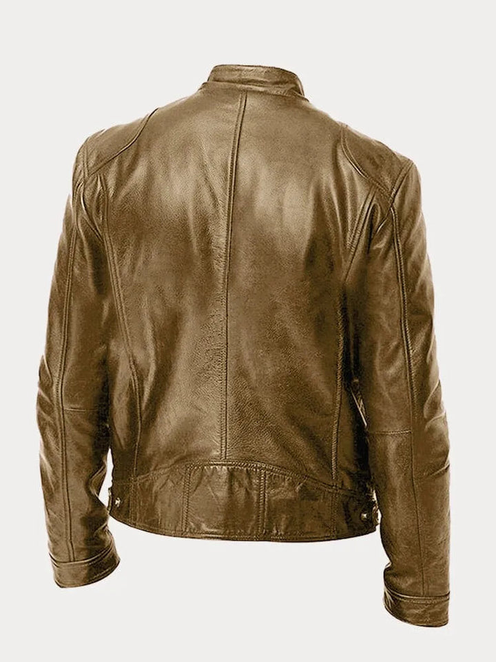 Veste zippée motard femme, blanche, moderne et polyvalente, pour un style décontracté.