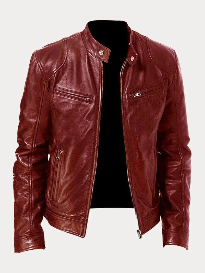 Moderne veste motard femme blanche, style décontracté chic, idéale pour la mode féminine.