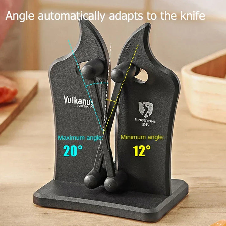 Affûteur de couteaux de cuisine professionnel, conçu pour un affûtage précis et durable des lames.