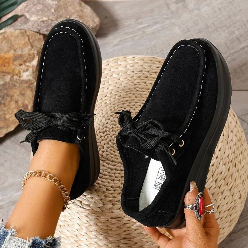 Chaussures femme chaudes et douillettes pour l'hiver, conçues pour un confort optimal.