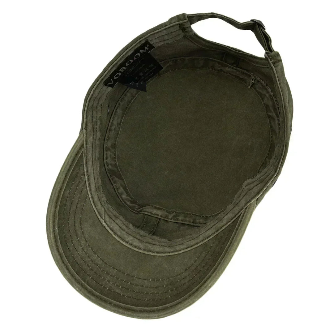Casquette camouflage homme en coton, design militaire ajustable, accessoire durable.