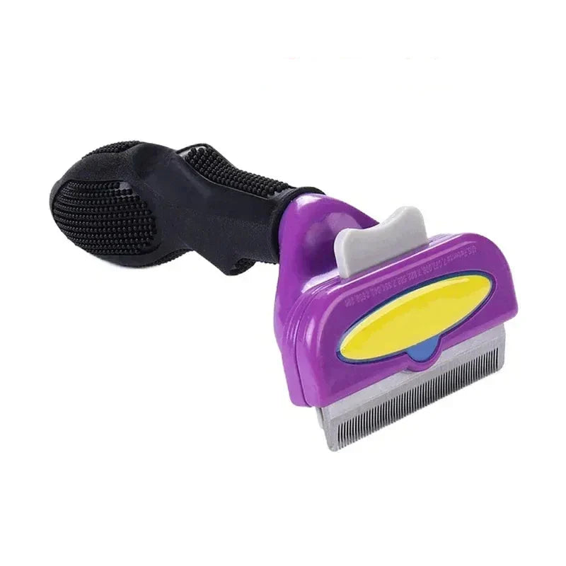 Brosse anti-poils pour chien et chat, toilettage rapide, aide à réduire la perte de poils.