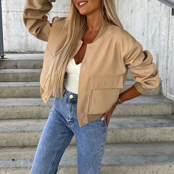 Veste femme élégante, pour un look tendance et polyvalent, confortable au quotidien, printemps/automne.