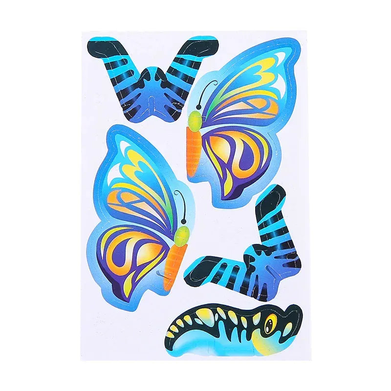 Boîte de 30 puzzles 3D insectes en papier InsectiCraft, idéal pour une activité manuelle éducative et un cadeau enfant original.