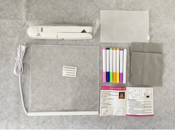 Jeu éducatif: Planche à dessin LED GlowSketch effaçable, jouet lumineux pour enfant, dessin et créativité.