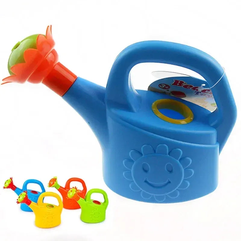 Idée cadeau été: arrosoir jouet enfant avec pulvérisateur d'eau pour jeux de jardin et plage, ludique.