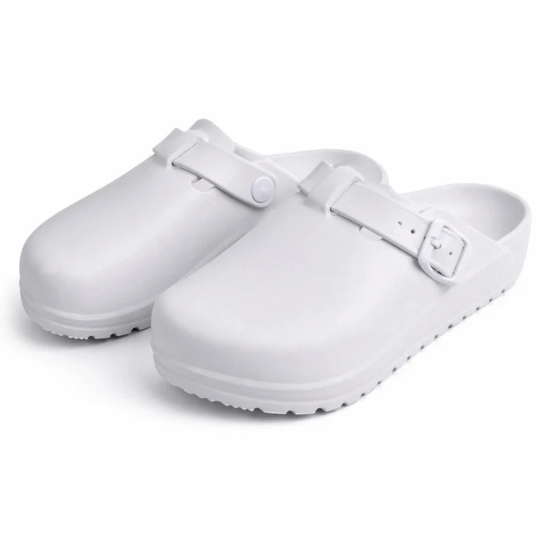 Sabots décontractés confortables pour hommes et femmes, légers, antidérapants, idéaux pour l'été et la maison.