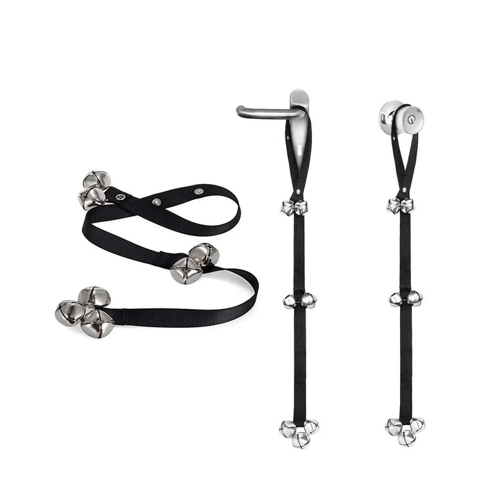 Accessoire chien : clochette de communication pour dressage, aide à l'éducation et l'entraînement.