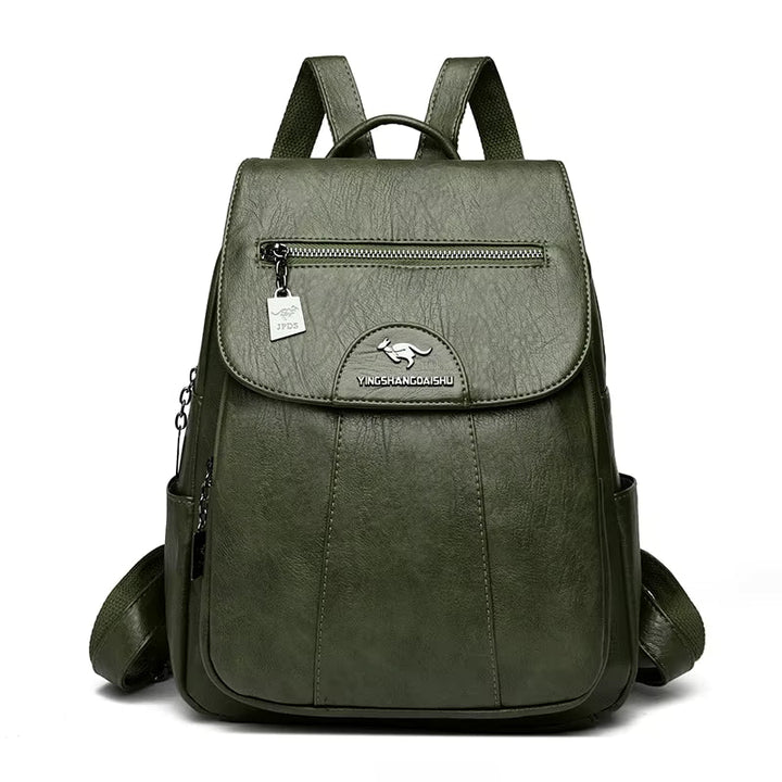 Petit sac à dos tendance Silvy pour femme en cuir PU, un accessoire de mode chic et versatile.