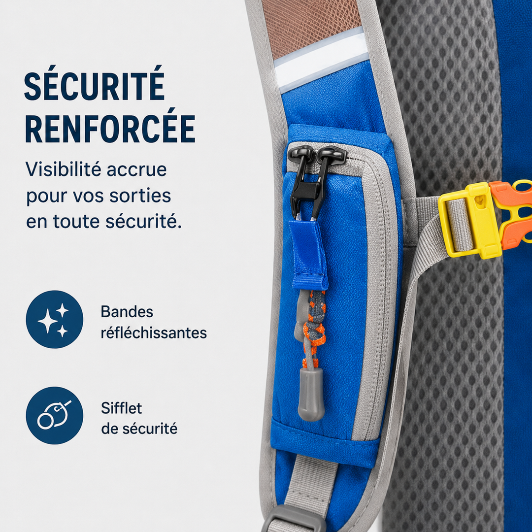 Sac à dos de randonnée pour femme, avec bretelles ajustables, offre un confort optimal en trek.