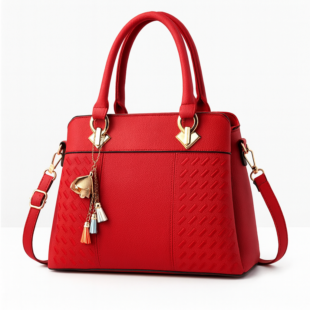 Sac bandoulière élégant pour femmes, style luxe, parfait pour les sorties ou le travail quotidien.