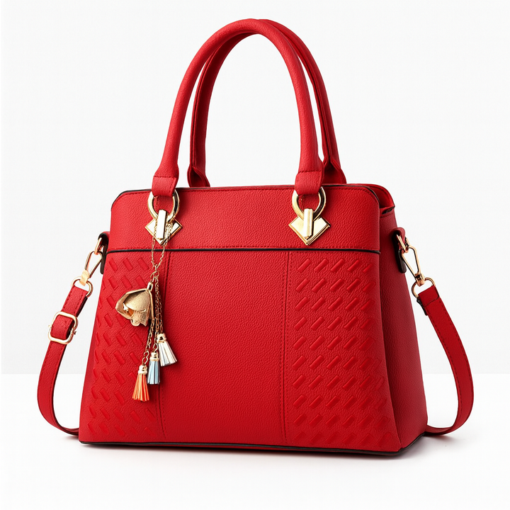 Sac bandoulière élégant pour femmes, style luxe, parfait pour les sorties ou le travail quotidien.
