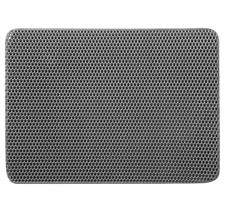 Tapis litière chat antidérapant pour plus de propreté. Facile à nettoyer, maintient votre sol net.