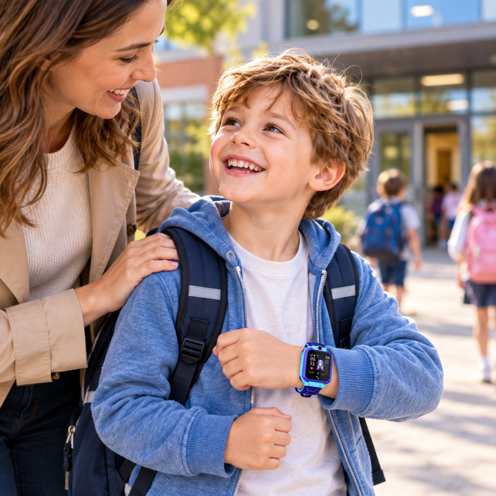 Montre de sécurité enfant: GPS et appels bidirectionnels pour rassurer les parents et protéger les petits.