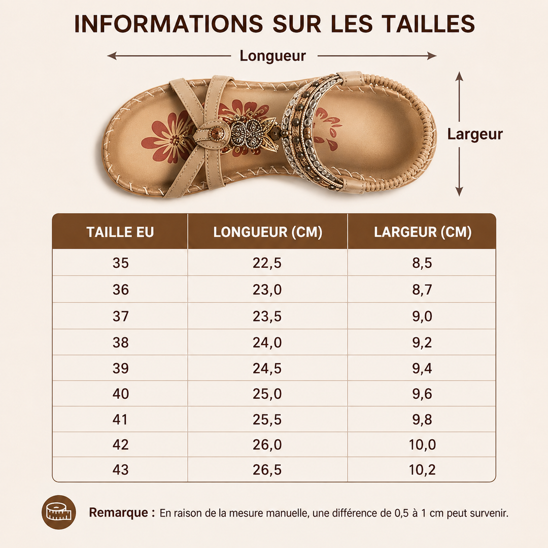 Sandales femme élégantes avec support orthopédique, pour un confort durable.