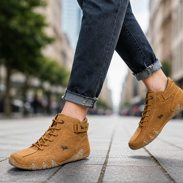 Confortables chaussures Sarando unisexes, conçues pour le bien-être des pieds, style décontracté élégant.