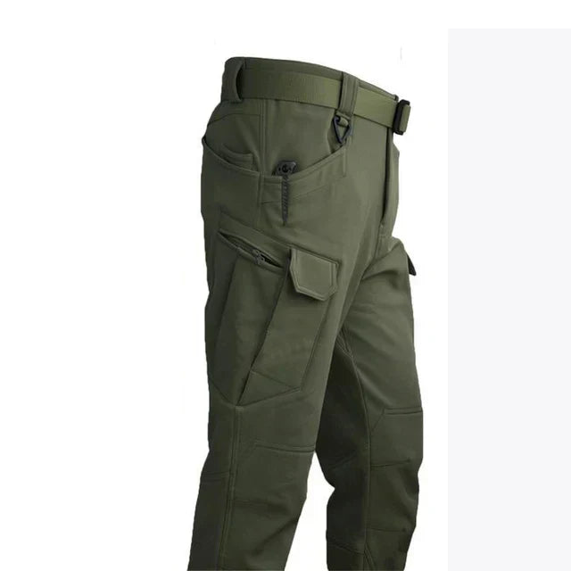 Pantalon tactique imperméable homme, polyvalent pour l'aventure et l'extérieur en hiver, durable.