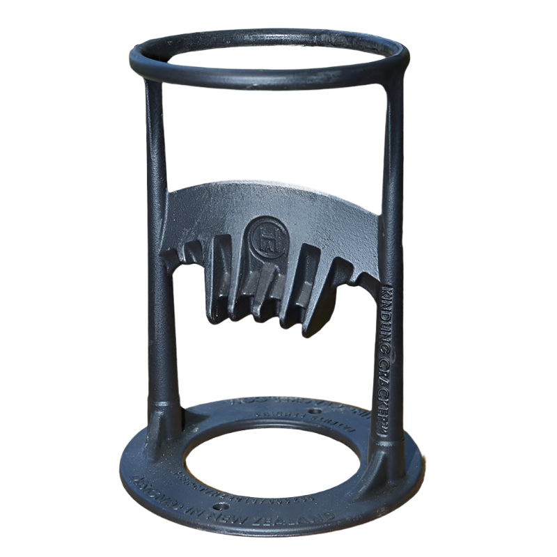 Fendeur de bois manuel robuste pour un chauffage rapide et sécurisé du jardin.