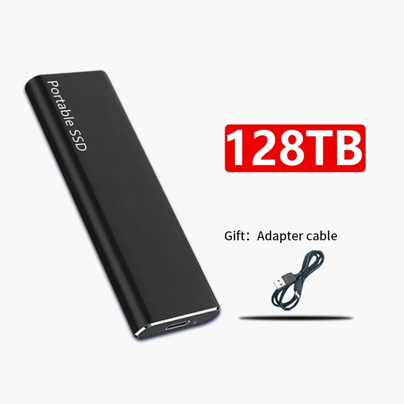 Disque dur externe SSD compact, grande capacité pour multimédia et usage professionnel.