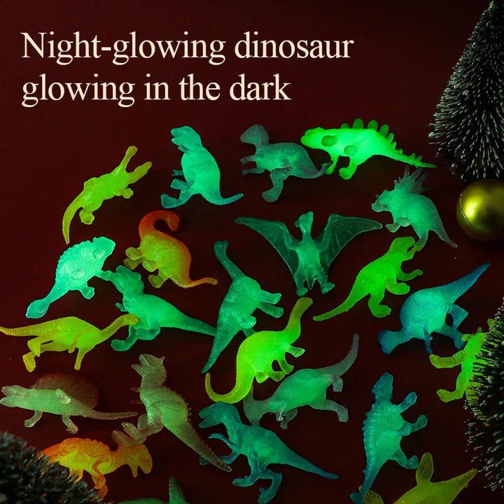Calendrier de l'Avent dinosaures pour jeunes explorateurs, jouets éducatifs sur l'univers préhistorique.