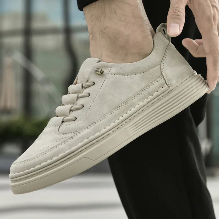 Baskets élégantes pour hommes, couleur tendance, parfaites pour un look quotidien raffiné.