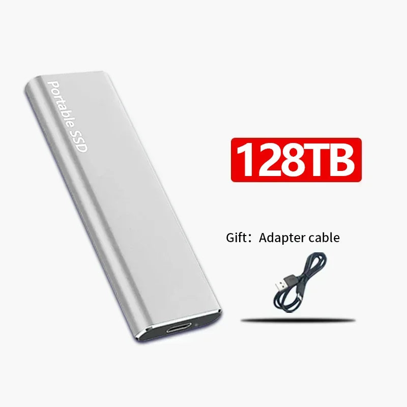 Stockage externe compact SSD, parfait pour augmenter la capacité de votre PC portable.