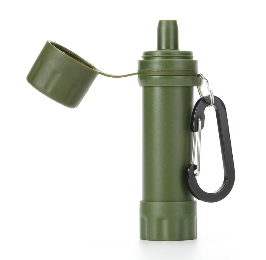 Filtre à eau portable PureTrail 1200. Purification fiable et rapide pour la randonnée et le camping en extérieur.