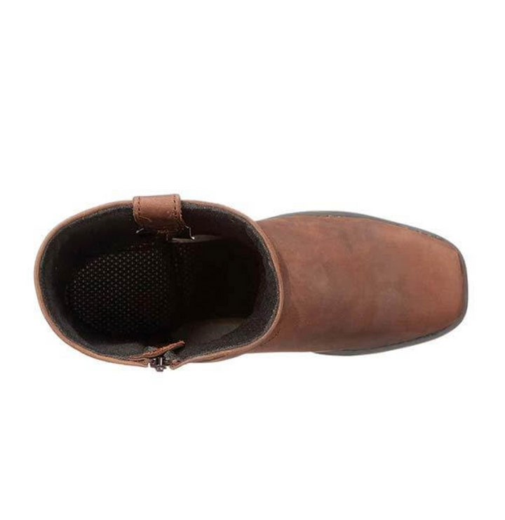 Chaussures polyvalentes homme, bottes vintage marron, luxe et confort intemporel assuré.