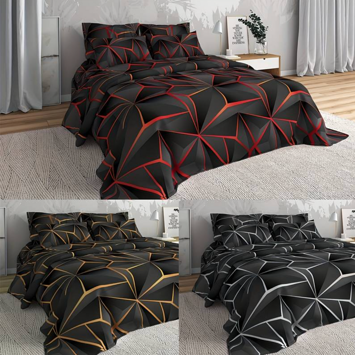 Couette ultra douce en microfibre, offrant un confort de luxe hôtelier pour des nuits paisibles.