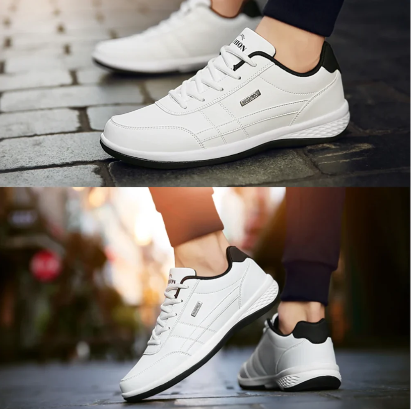 Baskets orthopédiques Luca, soutien du pied et style casual. Parfaites pour hommes cherchant confort et mode masculine.