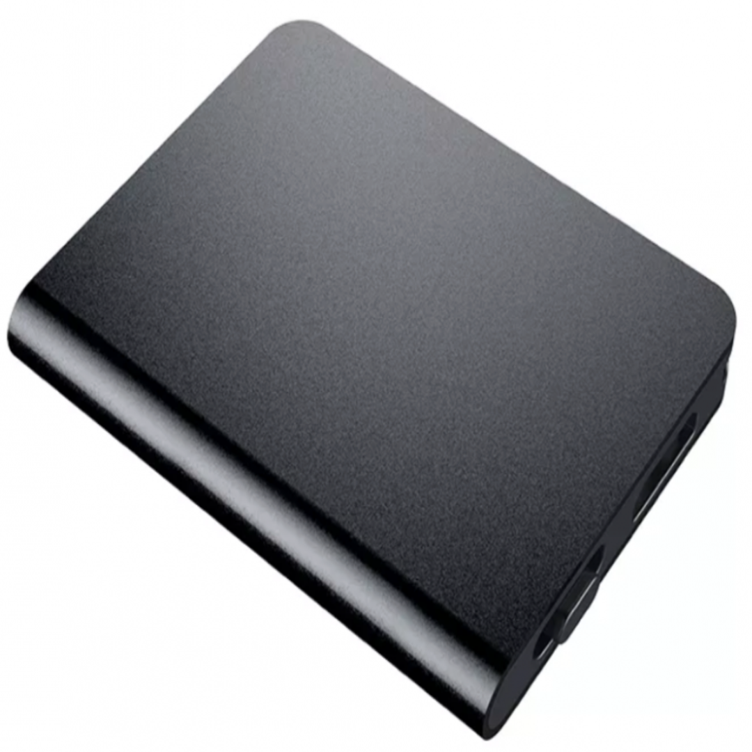 Mini enregistreur audio discret, activation vocale facile, portable, parfait pour l'espionnage.