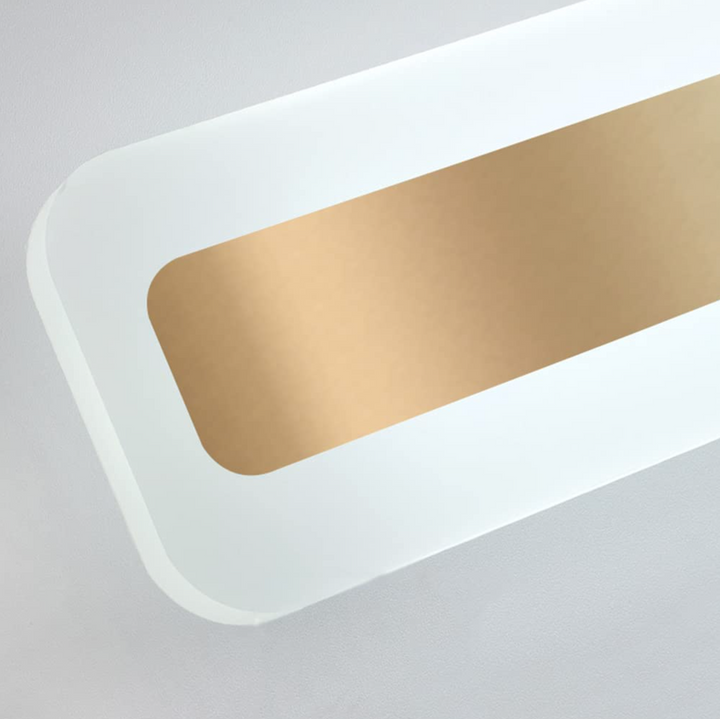 Luminaire LED mural pour salle de bain, miroir lumineux design, éclairage moderne, économe.