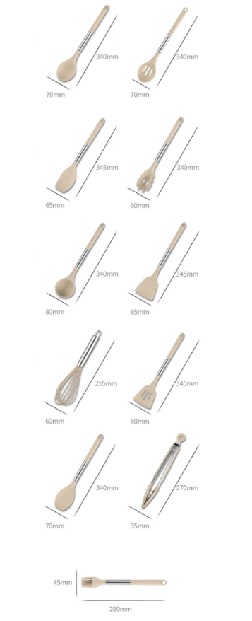 Accessoires de cuisine en silicone faciles à nettoyer, antiadhésifs et résistants à la chaleur pour une cuisson saine.