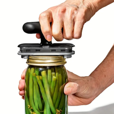 Ouvre-bocal universel ergonomique pour cuisine, ouverture facile et sans effort, ustensile pratique.