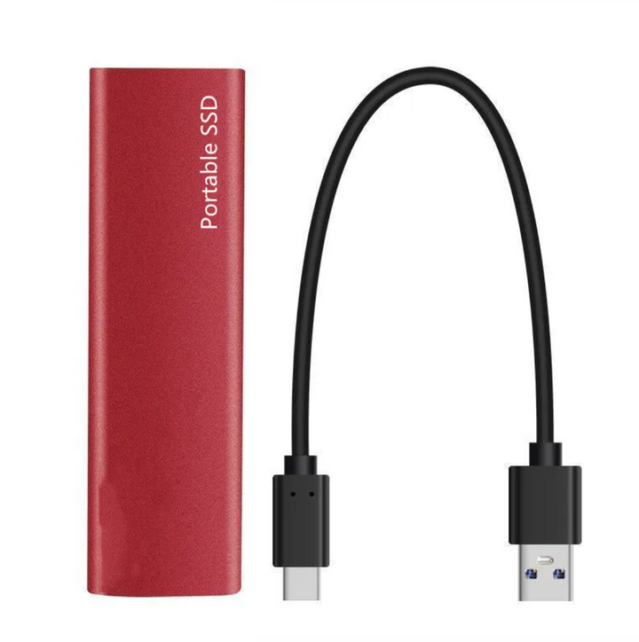 SSD portable ultra-rapide 1 To, idéal pour stockage et sauvegarde de données importantes.