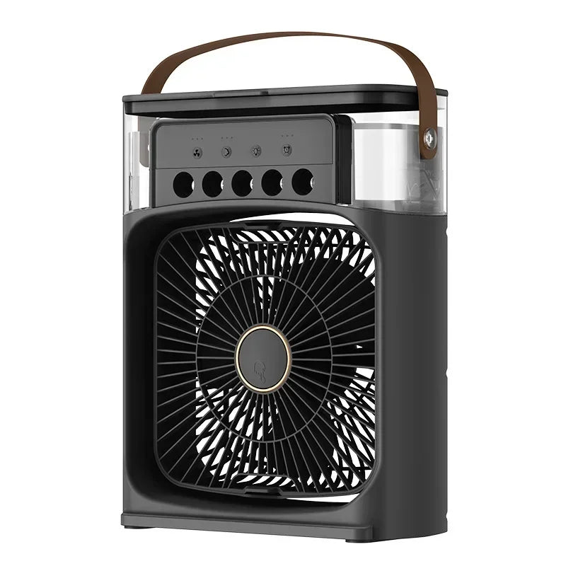 CoolScape, rafraîchisseur d'air évaporatif USB. Apportez la fraîcheur du mini climatiseur portable chez vous ou au bureau.