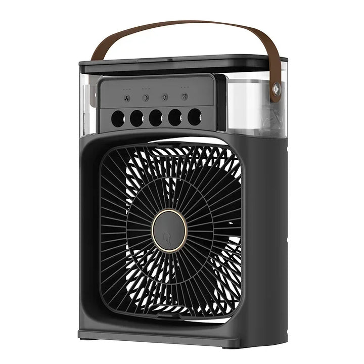 CoolScape, rafraîchisseur d'air évaporatif USB. Apportez la fraîcheur du mini climatiseur portable chez vous ou au bureau.