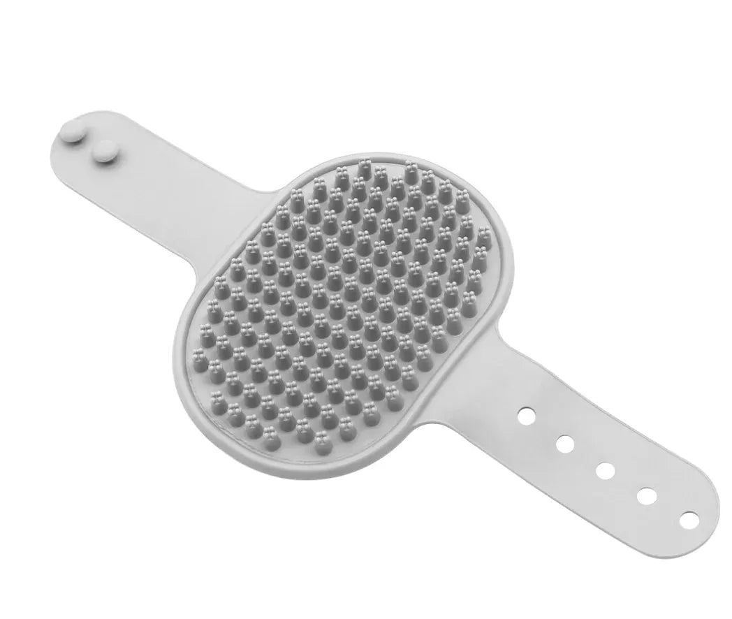 Brosse de toilettage pour chiens et chats, idéale pour le soin des poils, le brossage doux et le démêlage sans douleur.
