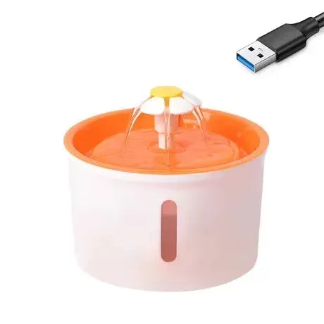 Fontaine à eau pour animaux de compagnie, distributeur automatique d'eau fraîche filtrée, pour chiens et chats actifs.