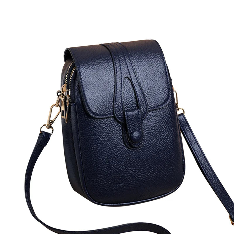Mini sac à main élégant pour femme, sac bandoulière en cuir synthétique, parfait pour le quotidien féminin.
