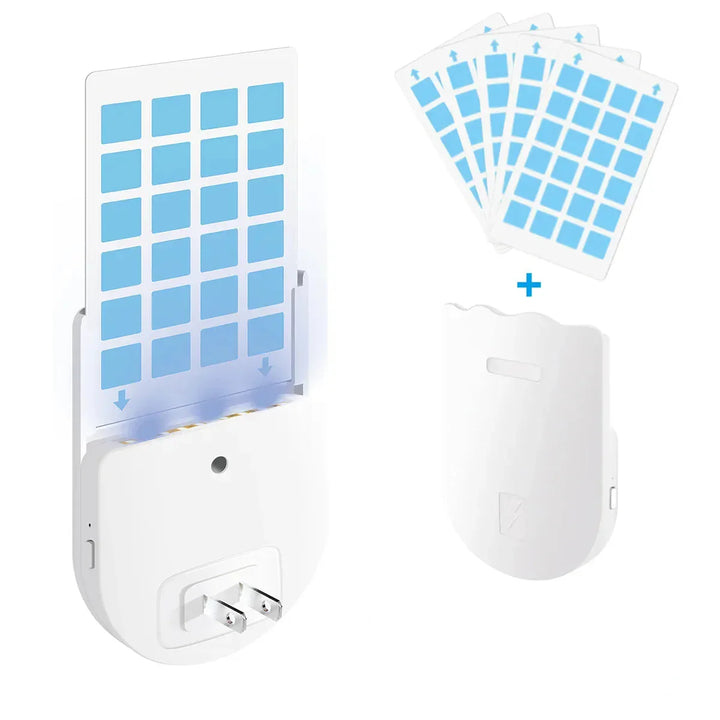 Piège à moustiques utilisant la lumière UV pour attirer et éliminer les insectes, silencieux et sûr pour la maison.