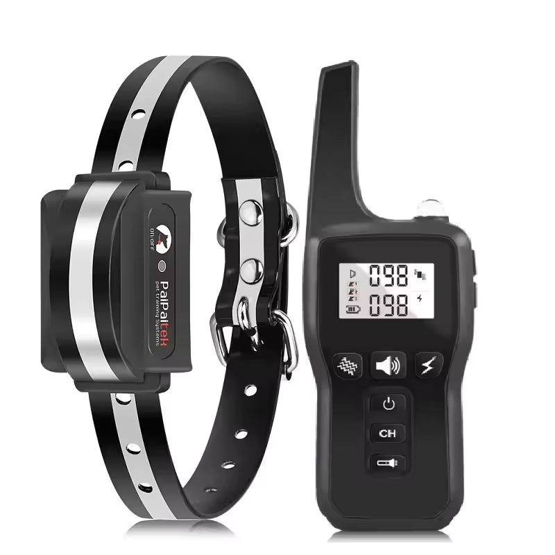 Collier dressage chien étanche longue portée, vibration pour éducation canine et comportement amélioré du chiot.