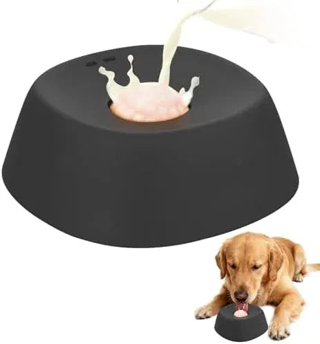 Tapis de léchage pour chien, solution anti-glouton et anti-stress pour une meilleure digestion.
