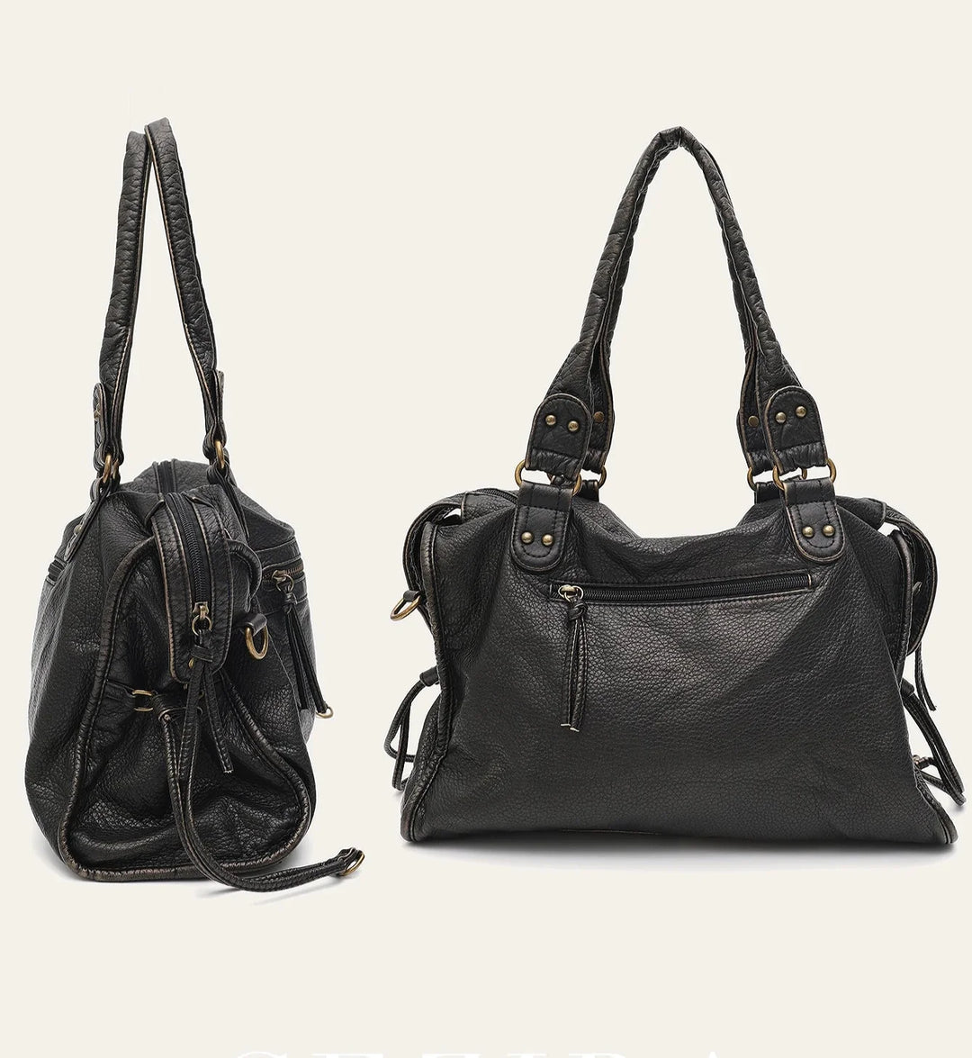 Sac de cours femme, style polyvalent, similicuir, élégant pour diverses occasions, mode.