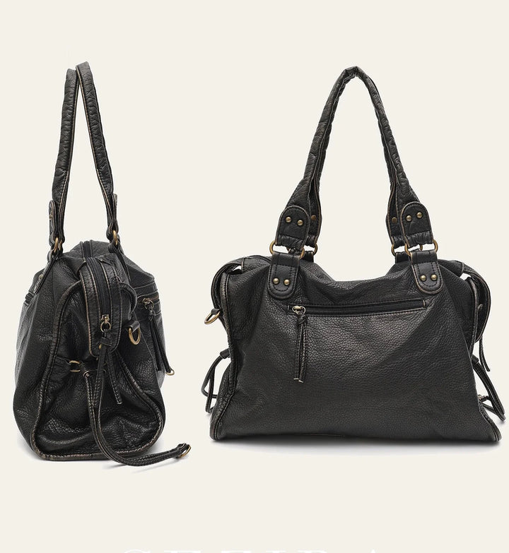 Sac de cours femme, style polyvalent, similicuir, élégant pour diverses occasions, mode.