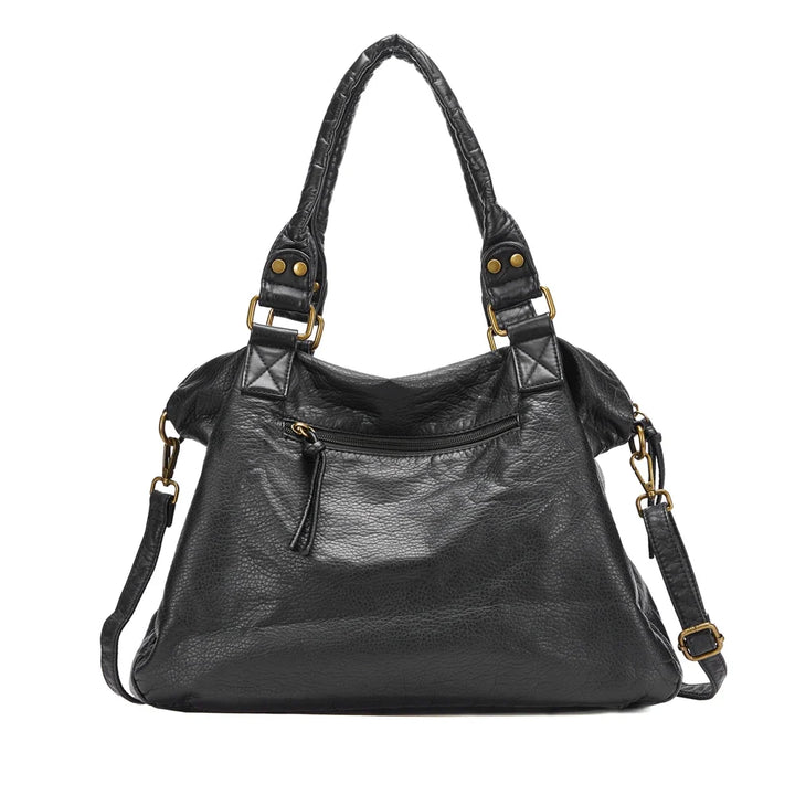 Élégant sac épaule femme vintage, grand et spacieux pour les cours, style hobo moderne et polyvalent.