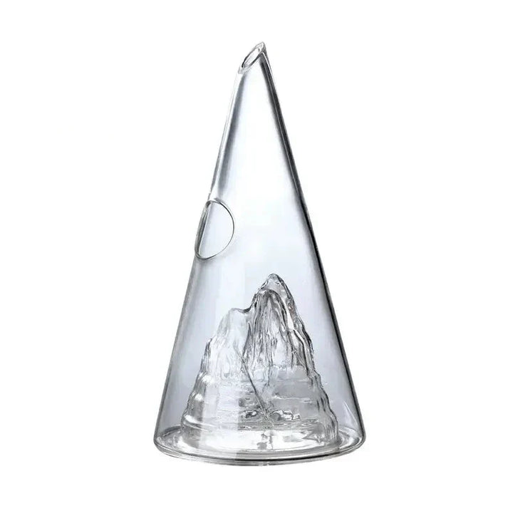 Carafe à vin pyramide pour libérer les arômes, décanteur aérateur rapide pour un plaisir décuplé.