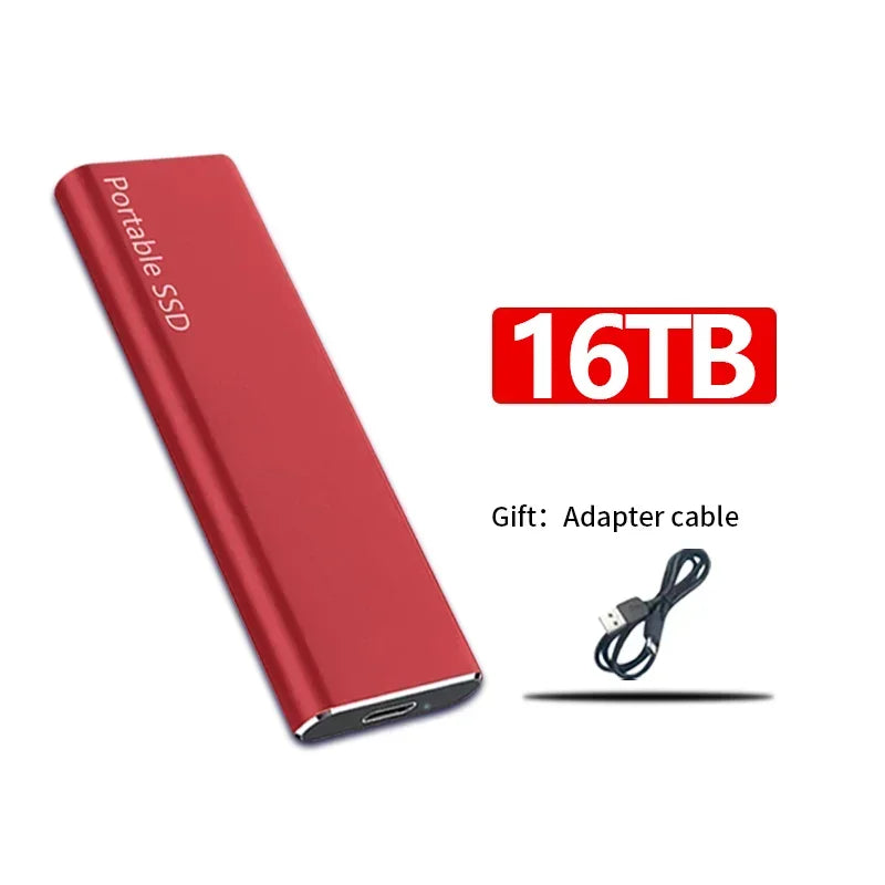 Accessoire informatique professionnel : SSD externe grande capacité et vitesse optimale.